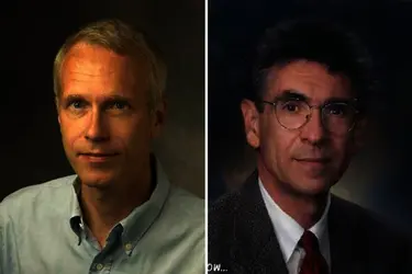 Robert J. Lefkowitz et Brian Kobilka ont obtenu le prix Nobel de chimie 2012 - crédits : S. Waller/ PR Newswire/ HHMI et Stanford University