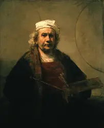 <it>Autoportrait</it>, Rembrandt - crédits :  Bridgeman Images 