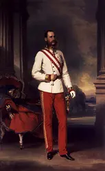 <it>François-Joseph I<sup>er</sup>, empereur d'Autriche</it>, F. X. Winterhalter - crédits :  Bridgeman Images 