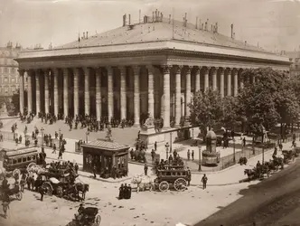 Palais Brongniart - crédits : Hulton Archive/ Getty Images