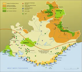 Provence-Alpes-Côte d'Azur : les loisirs - crédits : Encyclopædia Universalis France