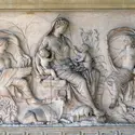 Ara Pacis Augustae, détail: Tellus - crédits : DeAgostini/ Getty Images