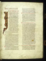 Bible d'Alcuin - crédits : Zentralbibliothek, Zurich