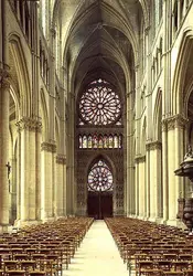 Cathédrale de Reims, la nef - crédits : Peter Willi/  Bridgeman Images 